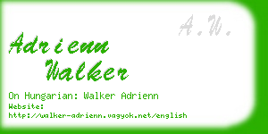 adrienn walker business card